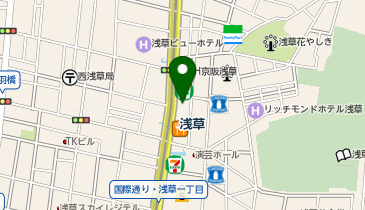 WAGYU SUKIYAKI 極-GOKU- 浅草六区 Asakusa Rokkuの地図画像