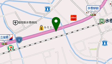 豚屋食堂 水巻町店の地図画像