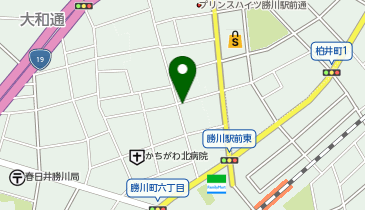 勝中飯店の地図画像