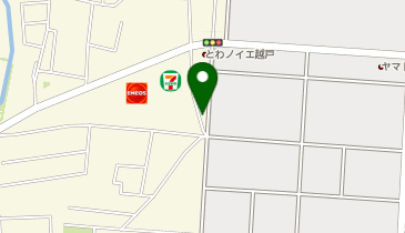 もんじゃ焼き 猫猫の地図画像
