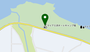 マイアミ浜オートキャンプ場の地図画像