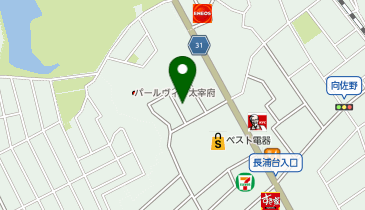 ナーシングホームだざいふの地図画像