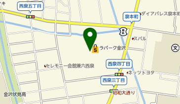 KEIZ(ケイズ) ラパ-ク金沢店の地図画像