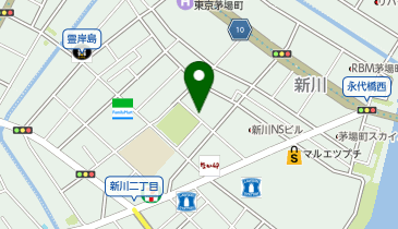 八丁堀整骨院の地図画像