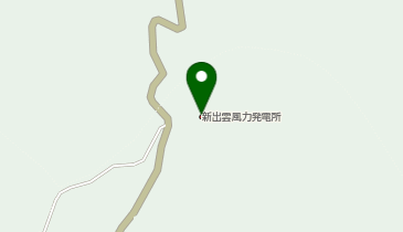 新出雲風力発電所の地図画像