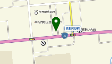 キャプテンラーメン 東相内店の地図画像