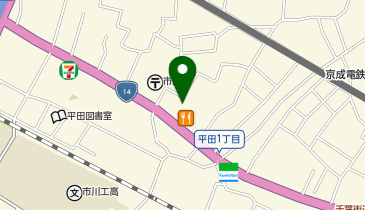 家族葬のファミーユ 市川本八幡ホールの地図画像