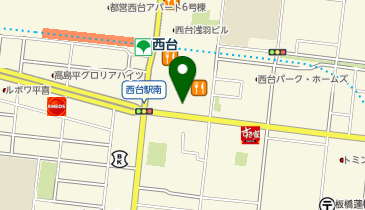【6/26オープン】イオンスタイル西台の地図画像