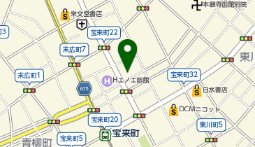 NEXUS HOTEL 函館の地図画像