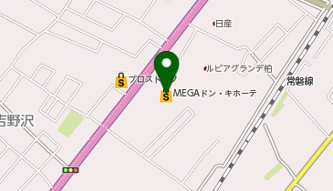 クラフトドーナツワークス MEGAドン・キホーテ柏店の地図画像