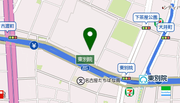 【6/4オープン】東別院テラスホールの地図画像