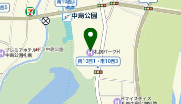 【6/20-8/31期間限定】札幌パークホテル 夏のビアガーデンの地図画像