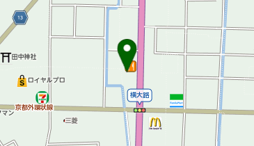 ステーキのあさくま 京都伏見店の地図画像