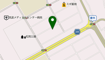 24スイーツショップつくば店の地図画像