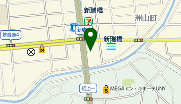 【6/1オープン】Agu hair olto(アグ ヘアー オルト) 新瑞橋店の地図画像