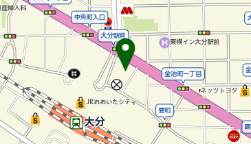 【6/26オープン】カードラボ 大分店の地図画像