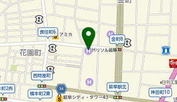 【11/16オープン】名古屋銀行 岐阜支店の地図画像