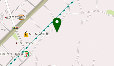 訪問鍼灸マッサージ 笑楽 新横浜院の地図画像