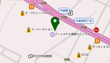 Celeb Detox(セレブ デトックス) 神栖店の地図画像