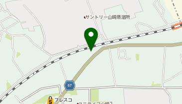 山崎ウラロジ食堂の地図画像