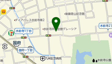 ロッキースーパーストア 水前寺店の地図画像