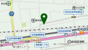 漢方白水堂薬局・白水鍼灸治療院の地図画像