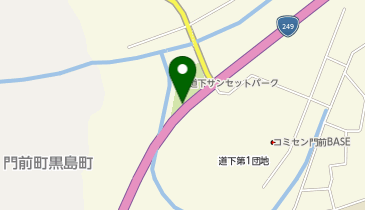道下サンセットパークの地図画像