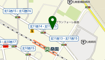 SOMPOケア ラヴィーレレジデンス札幌桑園駅前の地図画像
