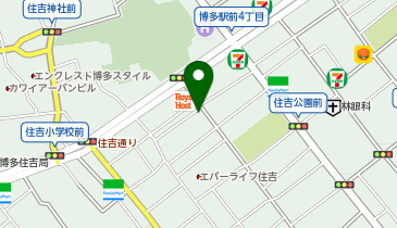 SOMPOケア ラヴィーレレジデンス博多住吉の地図画像