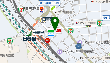 ファーストカット 日暮里店の地図画像