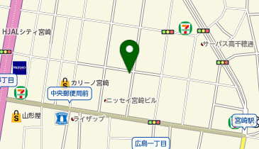 ひなたメドレー株式会社の地図画像