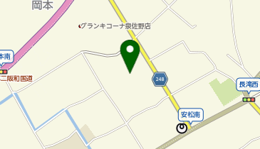 マツゲン 泉佐野安松店の地図画像
