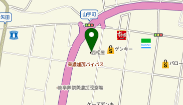 やまや 美濃加茂店の地図画像