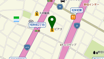 美容室1000% ピアゴ東刈谷店の地図画像