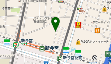 コインランドリーピエロ 683号 恵美須西店の地図画像