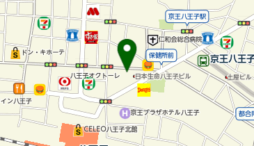 CLALA Hachioji(クララ ハチオウジ)の地図画像