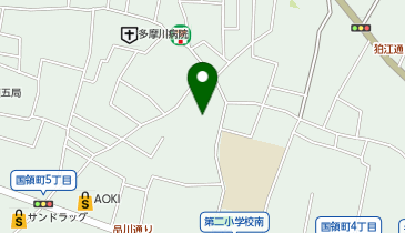 ピアノスタジオ ザルツ国領の地図画像