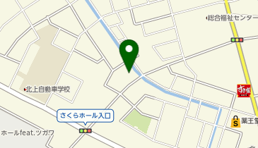 SOMPOケア 北上の地図画像