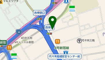 SOMPOケア 渋谷の地図画像