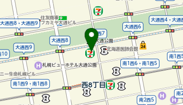 キヤノンメディカルダイアグノスティックス株式会社 北日本営業所札幌オフィスの地図画像