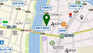 キヤノンメディカルダイアグノスティックス株式会社 中国四国営業所の地図画像