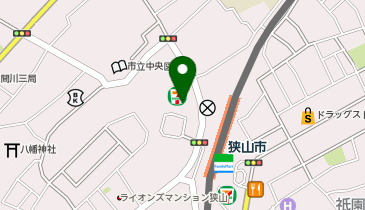 スカイテラス狭山の地図画像