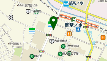 クロサワバイオリン お茶の水店の地図画像