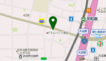 ssuq +(スックプラス) 平和島店の地図画像