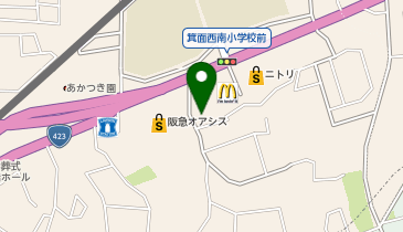 KTVスイミングスクール 石橋の地図画像