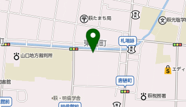 居魚屋おもしろきの地図画像