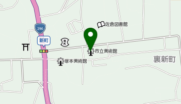 カフェ 佐倉市立美術館 APRON MARKの地図画像
