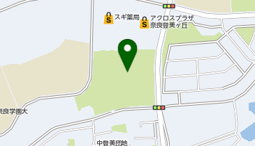 【6/10オープン】中登美ケ丘近隣公園 キッズパークの地図画像