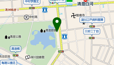 BYRON BAY coffee COMPANY 清澄白河の地図画像