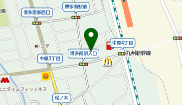 【6/19オープン】じゃんぱら 那珂川店の地図画像